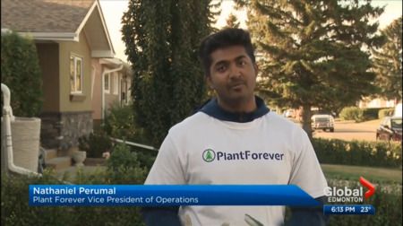 screenshot of Global News Interview 2022